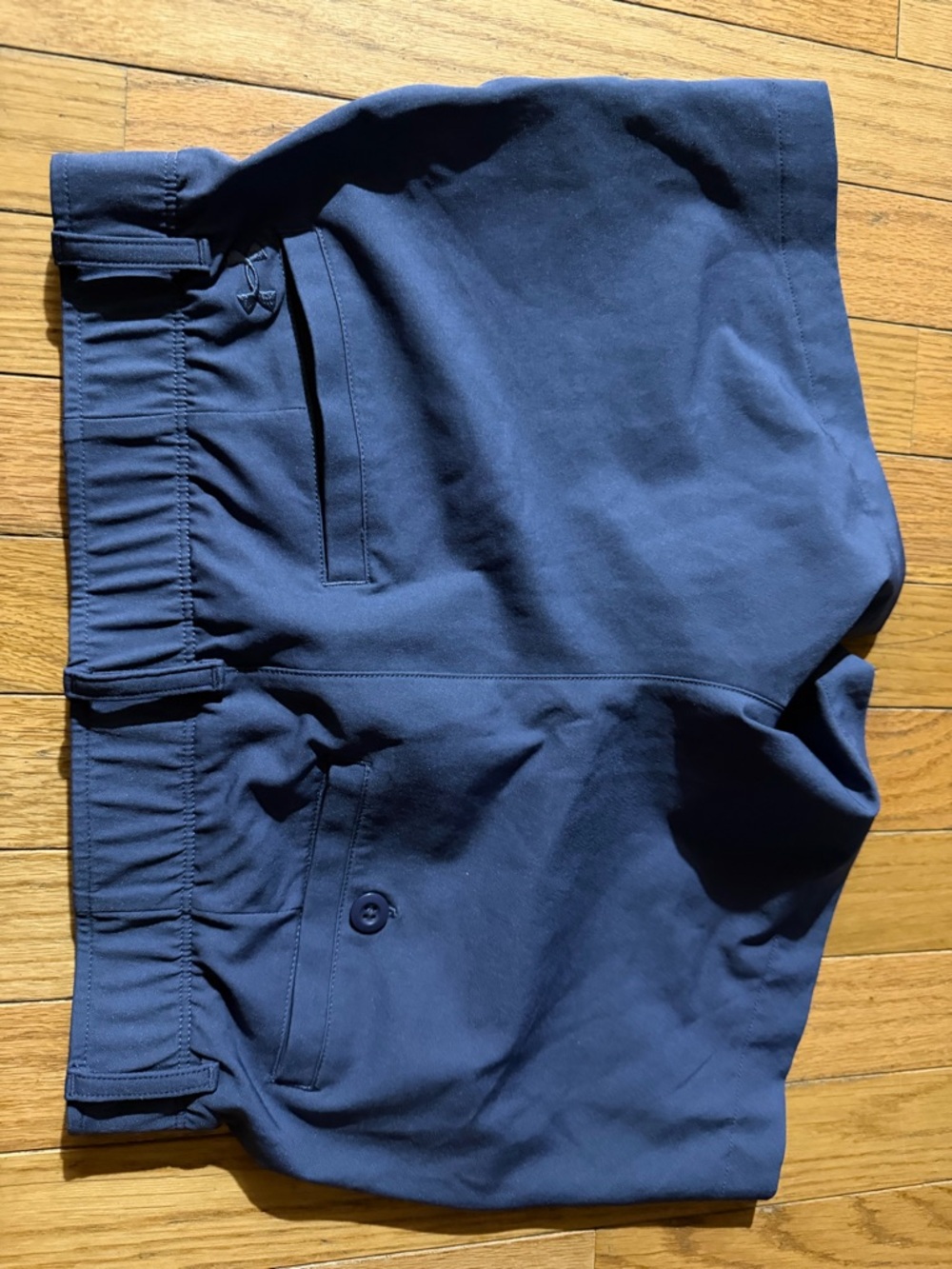 Under Armour Navy Blue Women's Athletic Shorts